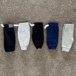 Lot of baby boy sweatpants